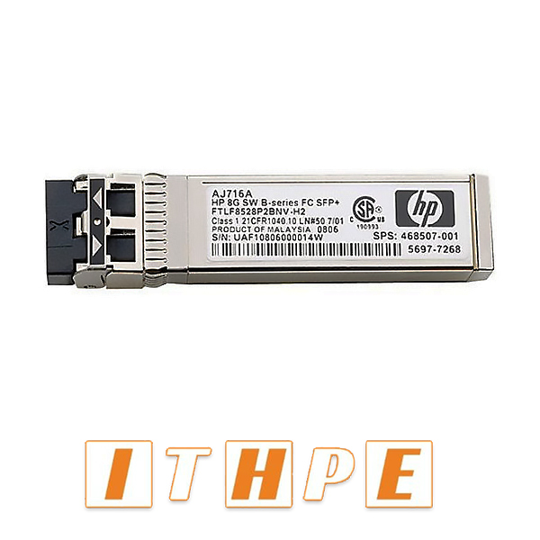 خرید ماژول فیبر نوری HP 8Gb SW SFP for MSA