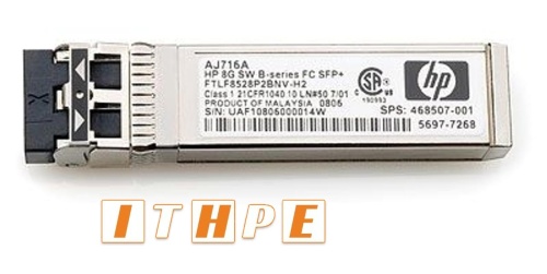 قیمت ماژول فیبر نوری اچ پی  8Gb SW FC SFP+ 