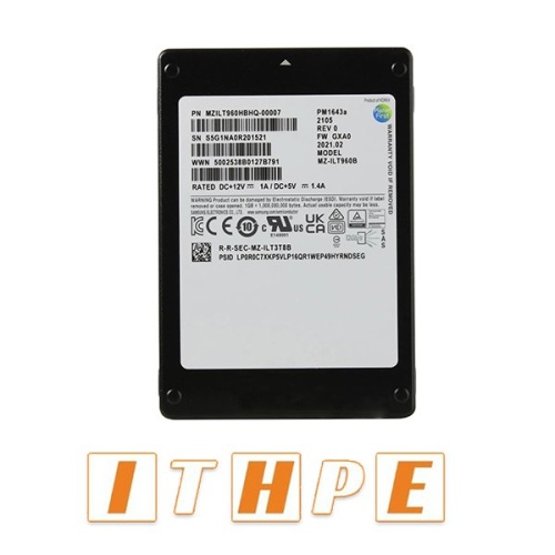 خرید هارد SSD سامسونگ Samsung PM1643A 960GB SAS 12Gb