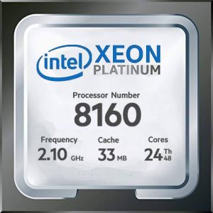 پردازنده سرور اچ پی INTEL XEON PLATINUM 8160 3 پردازنده سرور اچ پی INTEL XEON PLATINUM 8160