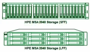 استوریج اچ پی HPE MSA 2040 SAN 24SFF 4 استوریج اچ پی HPE MSA 2040 SAN 24SFF