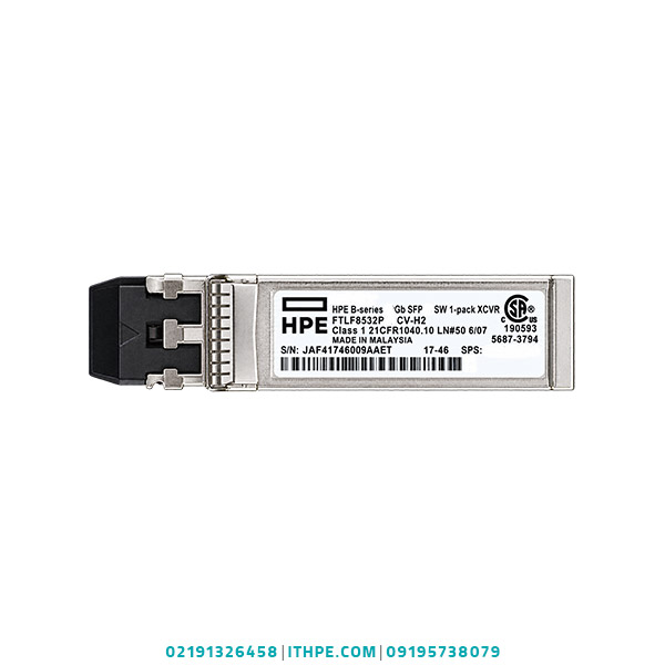 ماژول فیبر نوری اچ پی SFP+ 10GBASE-LR
