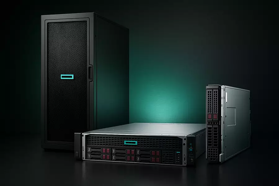 سرور HP | معرفی انواع سرورهای اچ پی، سریها، نسلها و راهنمای خرید کامل 2 HP-Servers-Banners