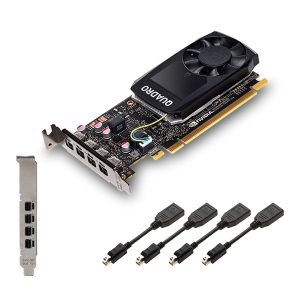 کارت گرافیک انویدیا NVIDIA Quadro P1000 2 کارت گرافیک انویدیا NVIDIA Quadro P1000