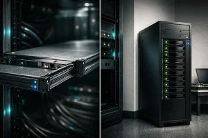 تفاوت ظاهری سرور های HP