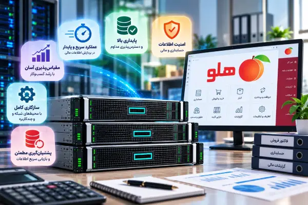 مزایای سرورهای HP برای اجرای نرم افزار هلو