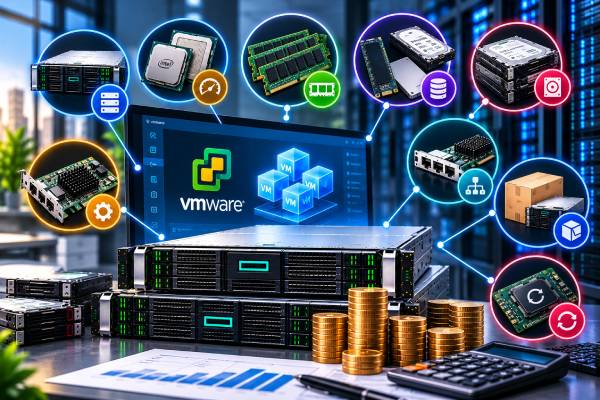 راهنمای خرید بهترین سرور برای VMware