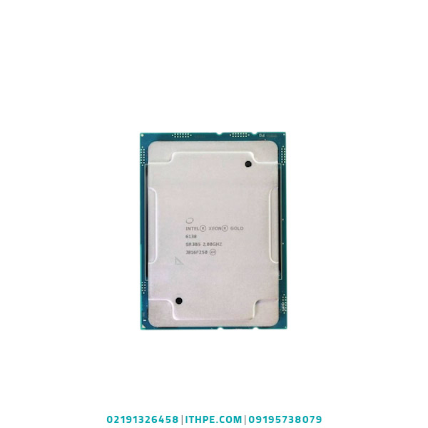 پردازنده سرور اینتل Xeon Gold 6138 استوک