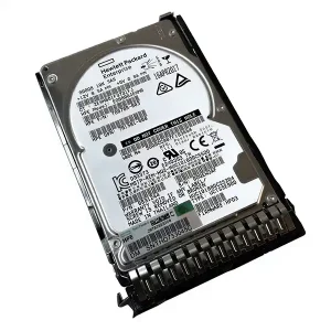 هارد سرور HPE ظرفیت ۹۰۰ گیگابایت SAS ۱۲G ۱۵K SFF