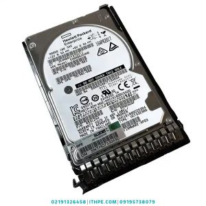 هارد سرور HPE ظرفیت ۹۰۰ گیگابایت SAS ۱۲G ۱۵K SFF